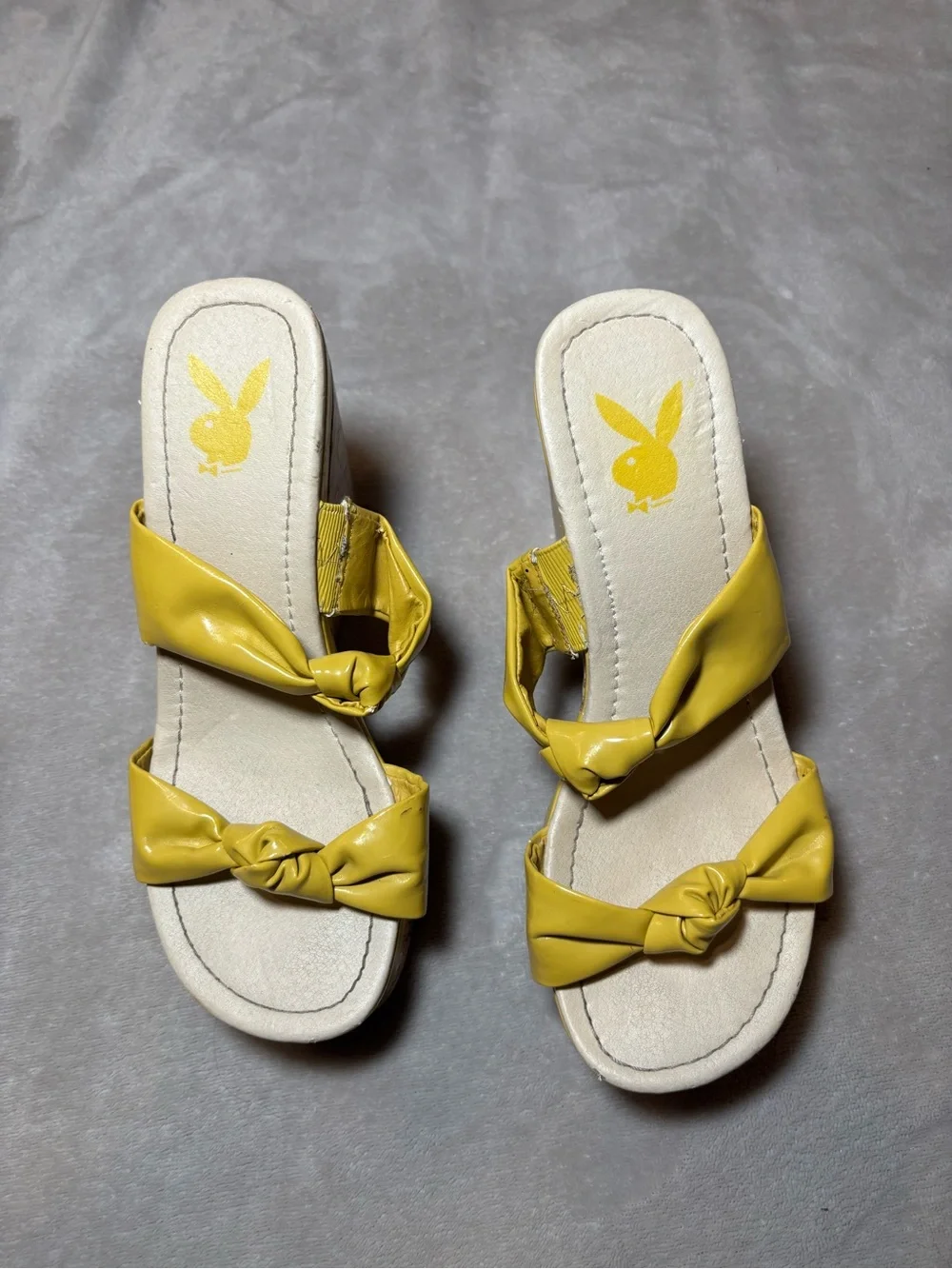 Playboy Y2K Heel Wedges
